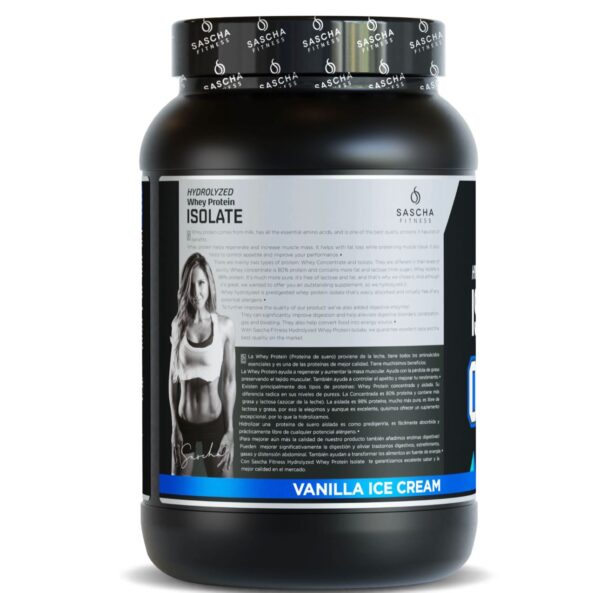 Proteína Sascha Fitness: Vainilla - Imagen 3