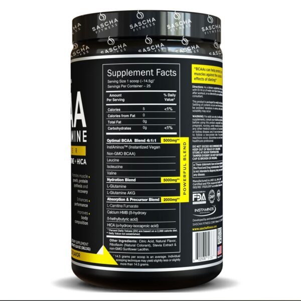 BCAA Sascha Fitness: Piña - Imagen 4