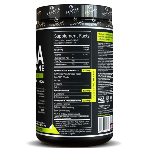 BCAA Sascha Fitness: Lima Limón - Imagen 4